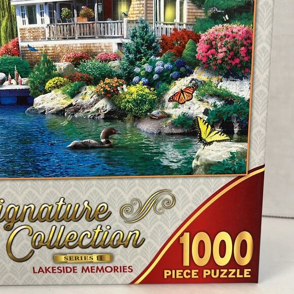 Signature Collection Jigsaw Puzzle Lakeside Memories 1000 Pc. Series II - Picture 3 of 7